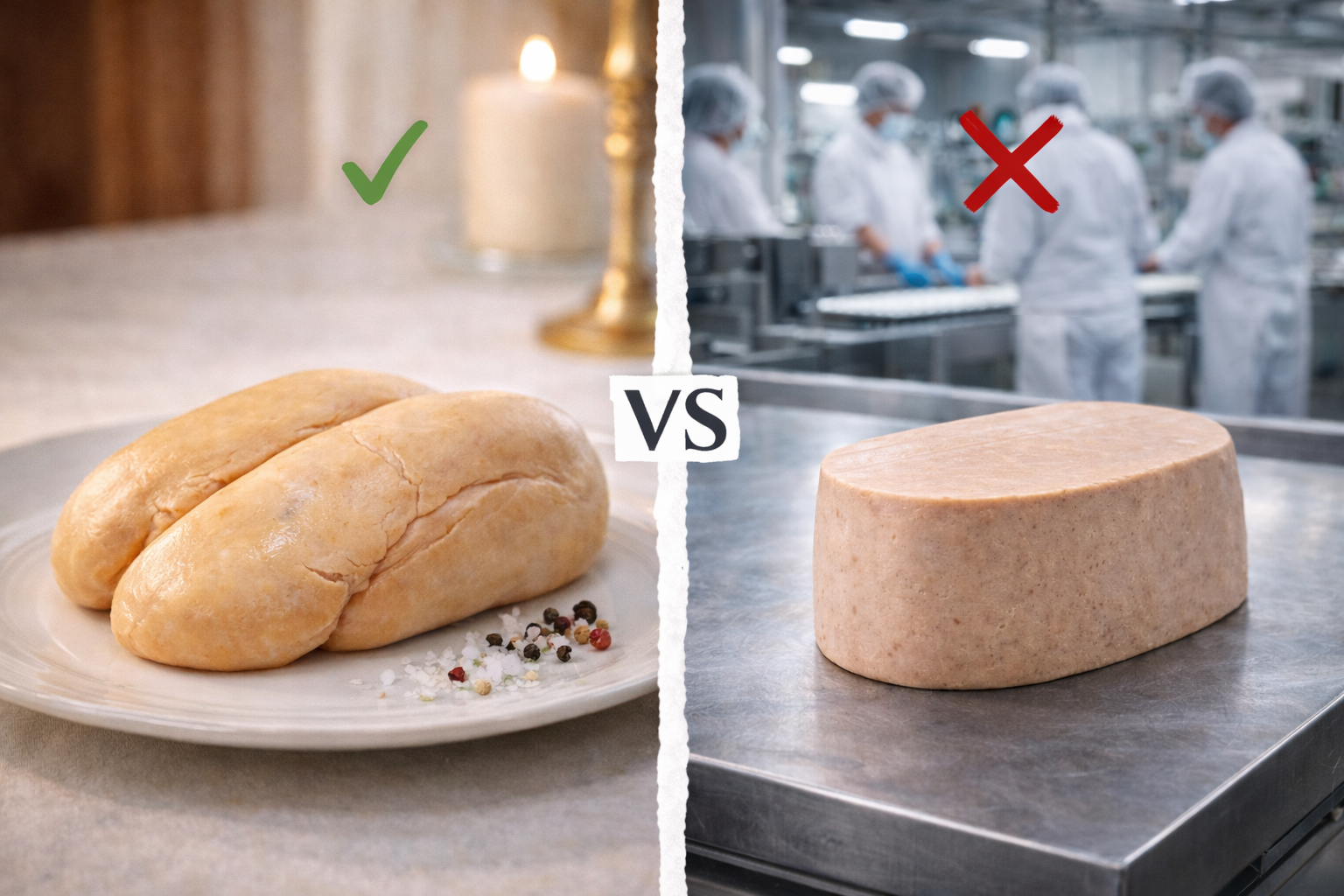 Foie Gras Entier ou Bloc de Foie Gras : comprendre la vraie différence