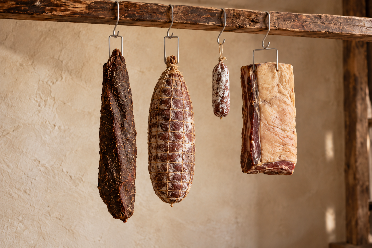 Le rôle du séchage lent dans la charcuterie halal artisanale
