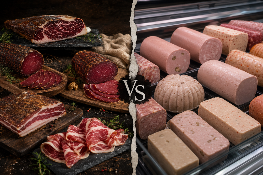 Pièces entières vs charcuterie industrielle : ce qui change vraiment