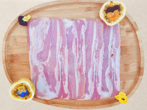 Bacon de veau halal tranché, charcuterie halal haut de gamme