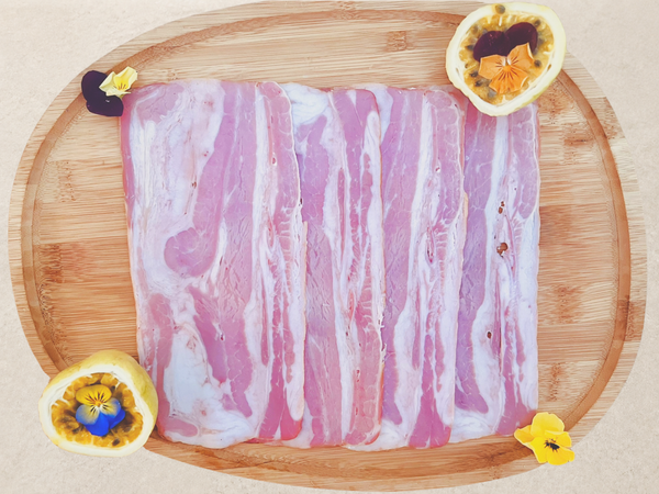 Bacon de veau halal tranché, charcuterie halal haut de gamme
