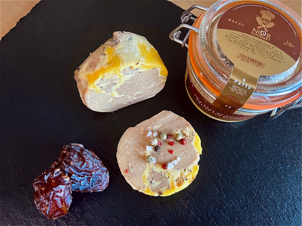 Foie Gras Entier de Canard Halal aux Dattes 130 g
