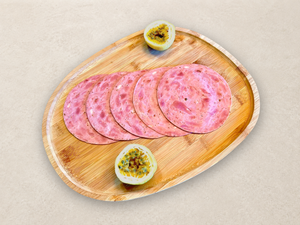 Fines tranches de jambon cuit de canard halal aux herbes aromatiques