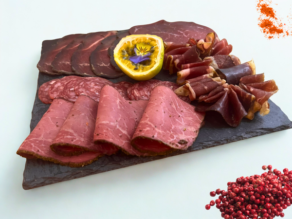 Sélection de charcuteries fines halal pour apéritif ou dégustation