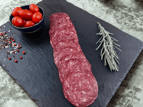 Tranches de saucisson sec halal de Milan