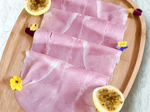 jambon supérieur de veau halal tranché sur planche – Noor Gourmet